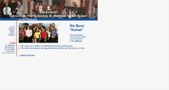 Desktop Screenshot of bandkomet.sanktmatthias.de