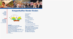Desktop Screenshot of kreppelkaffee.sanktmatthias.de